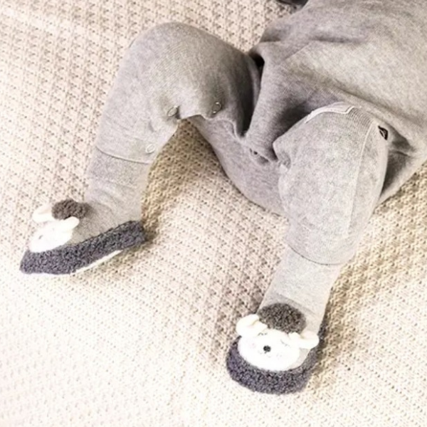 CozyToes Baby Grip Socks – Soft Non-Slip Comfort