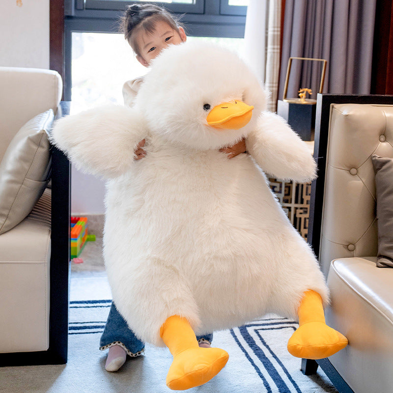 Cute Duck Plush Pillow | Ultra-Soft Cuddle Toy | Toki Toy Box – View 11 | Toki Toy Box