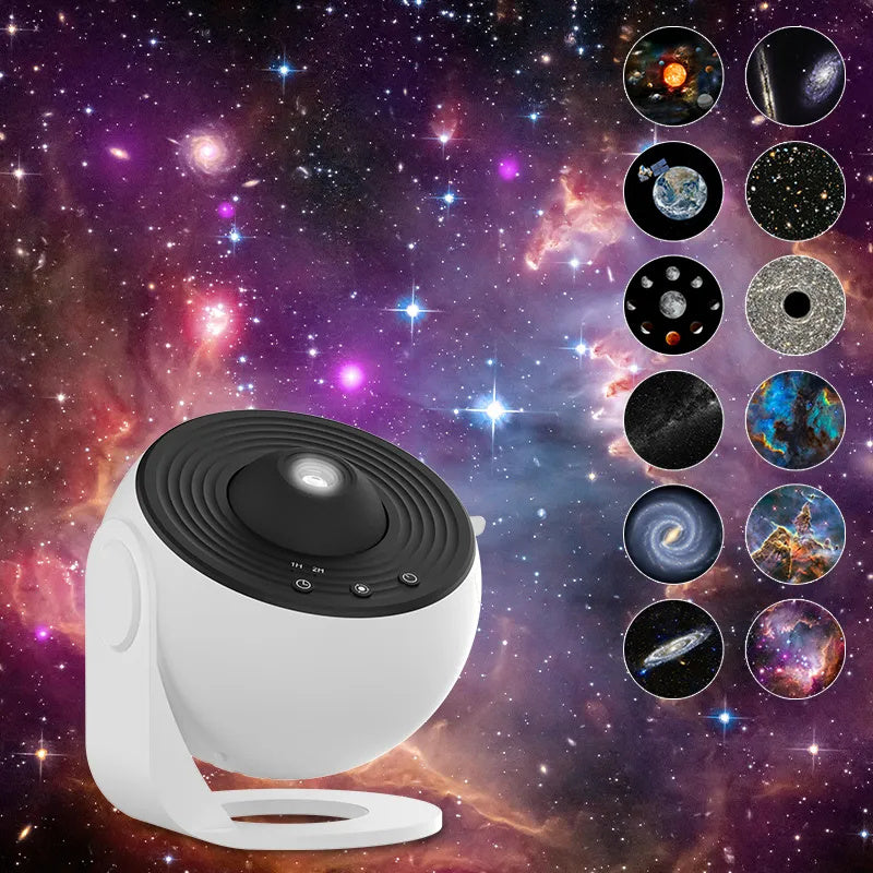 360° Galaxy Star Projector – Night Sky Lamp with Timer – Lifestyle | Toki Toy Box