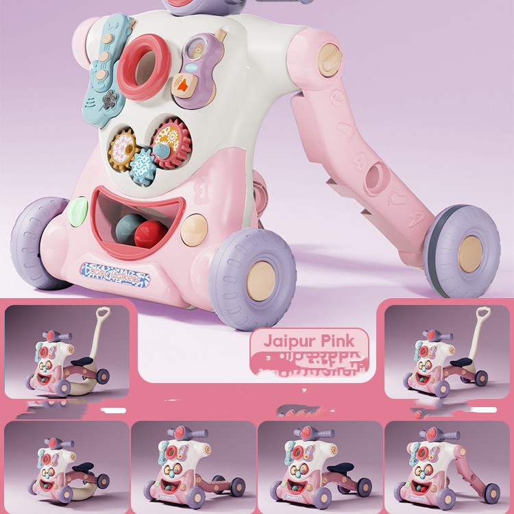 All-in-One Baby Walker – Adjustable Learning Support – View 11 | Toki Toy Box