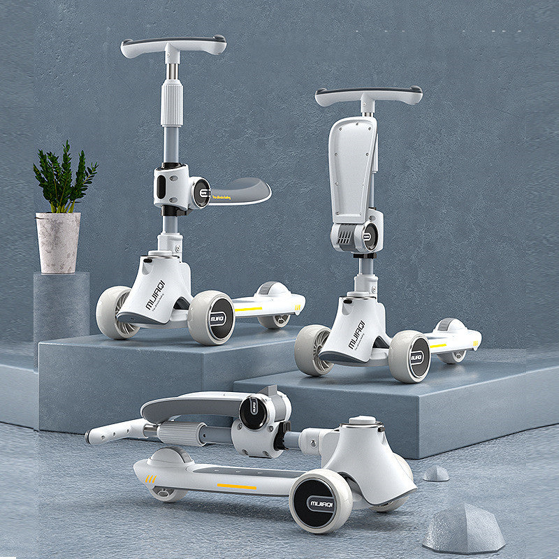 3-in-1 Kids Scooter with Seat – Detail | Toki Toy Box