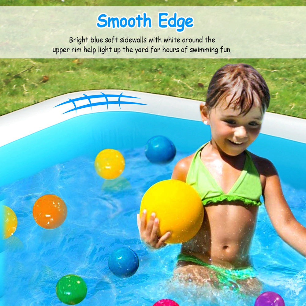Family Inflatable Swimming Pool – Backyard Summer Fun – Packaging | Toki Toy Box
