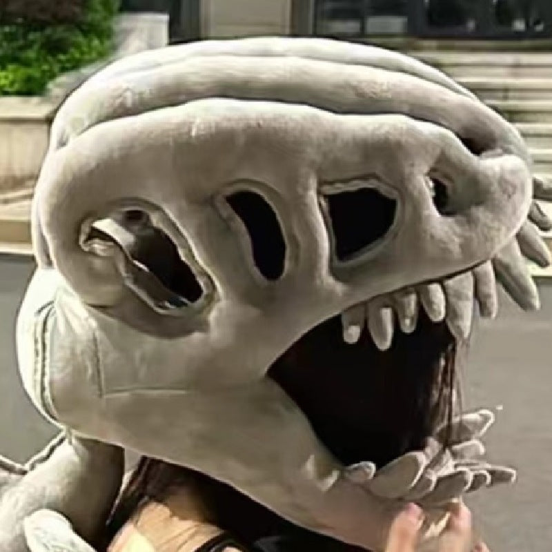 Skull Head Hat – Spooky Matching Cap – Detail | Toki Toy Box