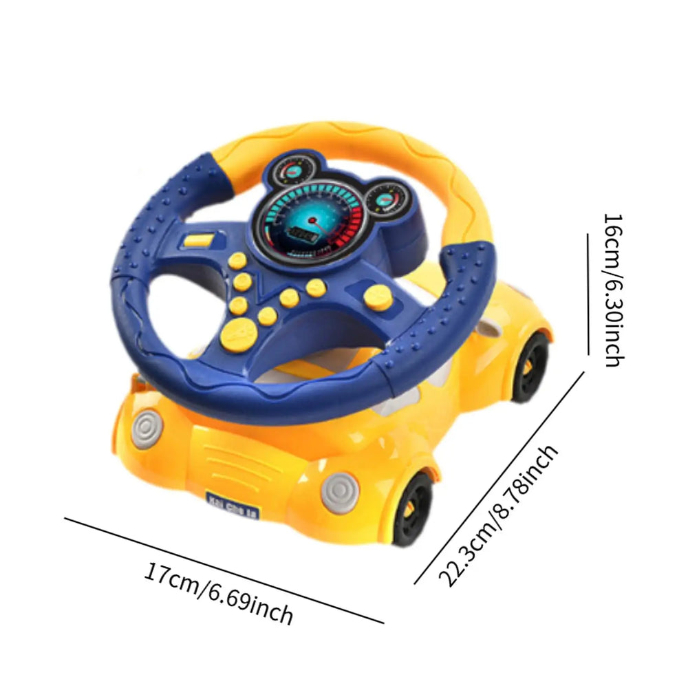 Kids Driving Steering Wheel – Interactive Adventure Play