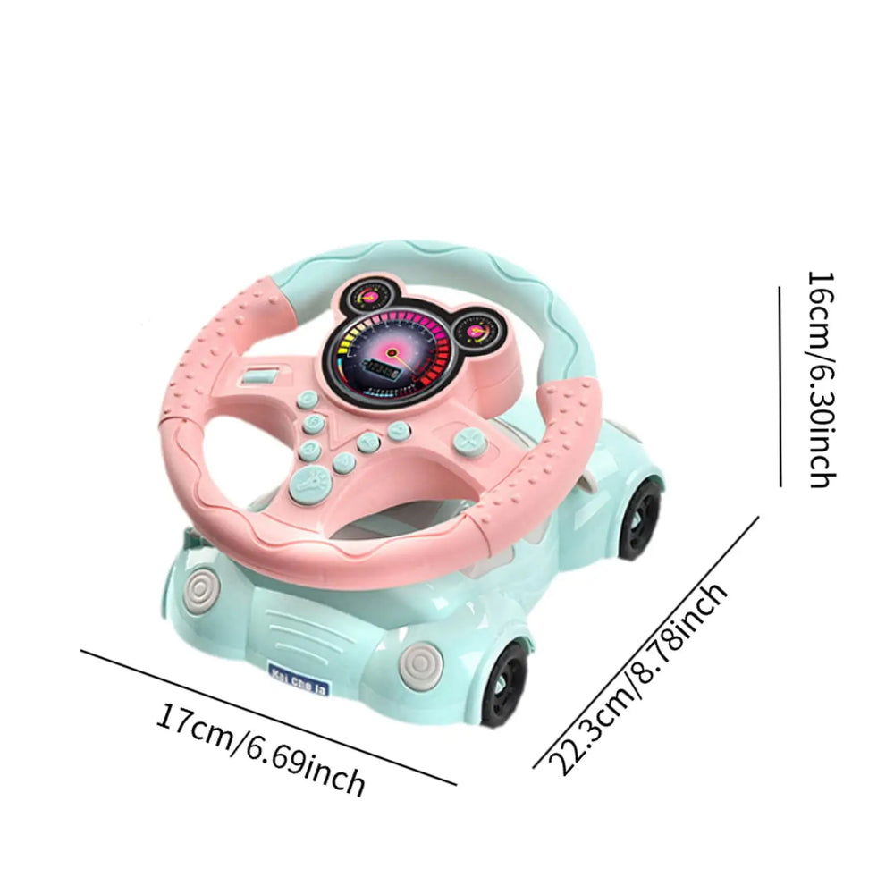 Kids Driving Steering Wheel – Interactive Adventure Play