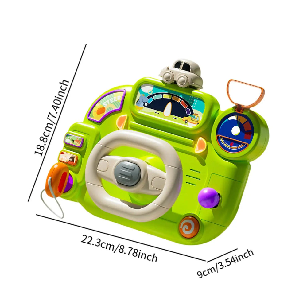 Kids Driving Steering Wheel – Interactive Adventure Play