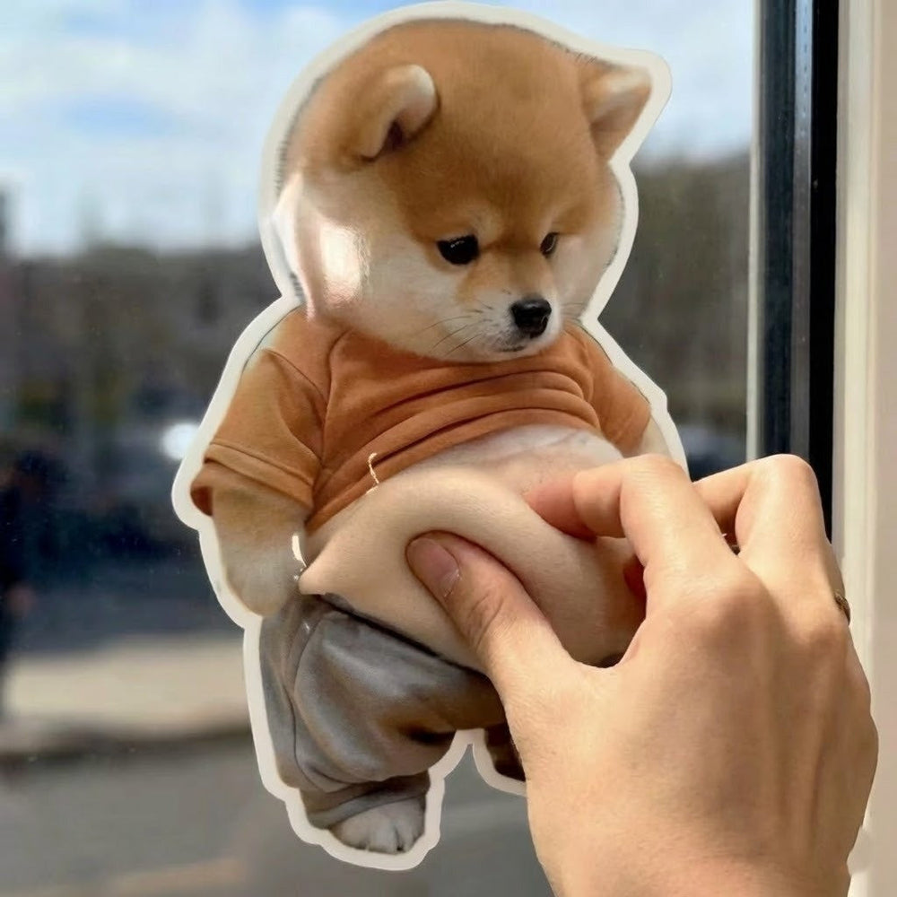 Chubby Shiba Silicone Sticker  – Cute Shockproof Cover – Quirky Home Decor | Toki Toy Box