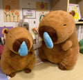 Capybara Runny Nose Plush Toy – Cute Stress Relief Buddy