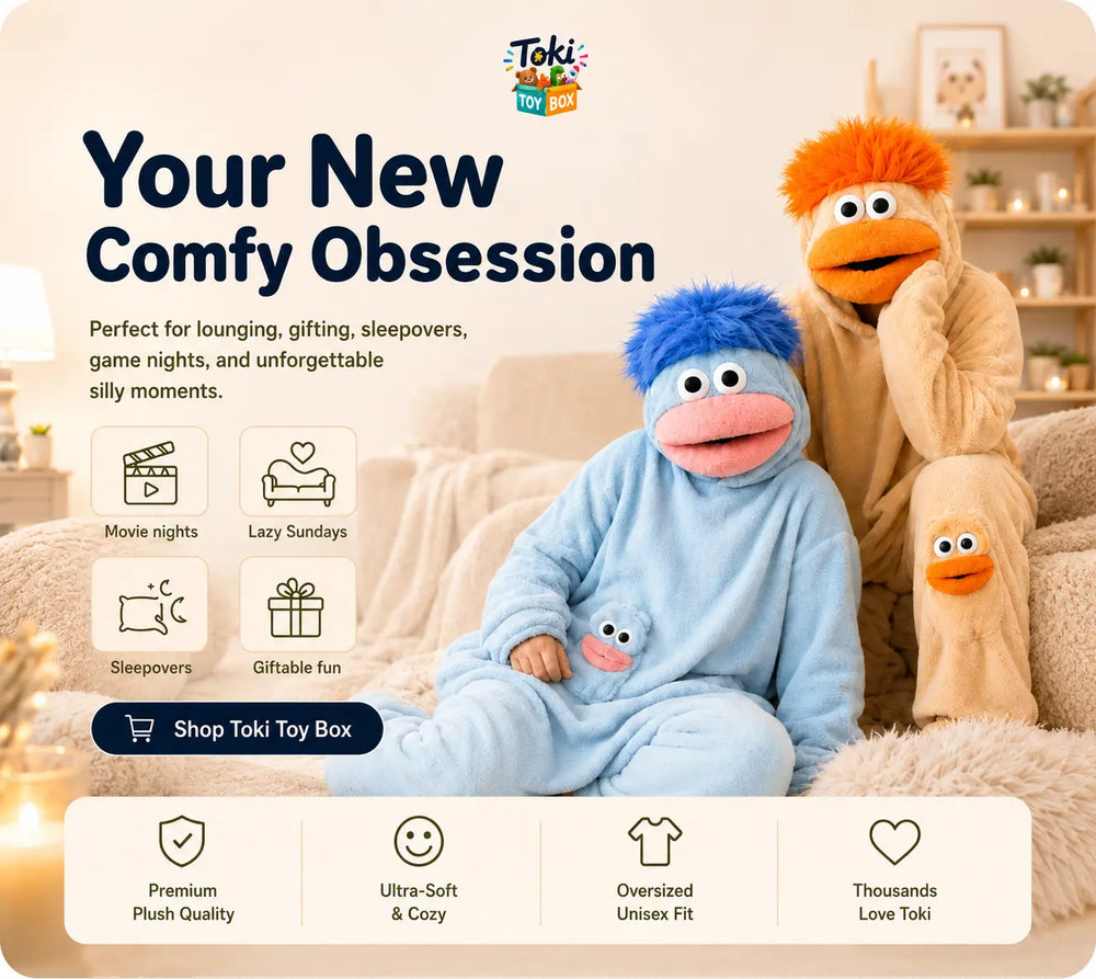 Hooded Fleece Onesie – Cozy Couple Pajamas | Toki Toy Box - Toki Toy Box