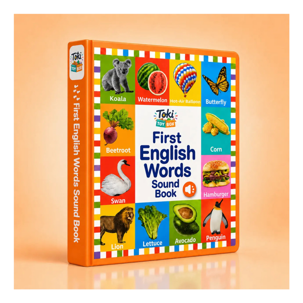 Kids Sound Book – 470+ Words Learning Toy - Toki Toy Box