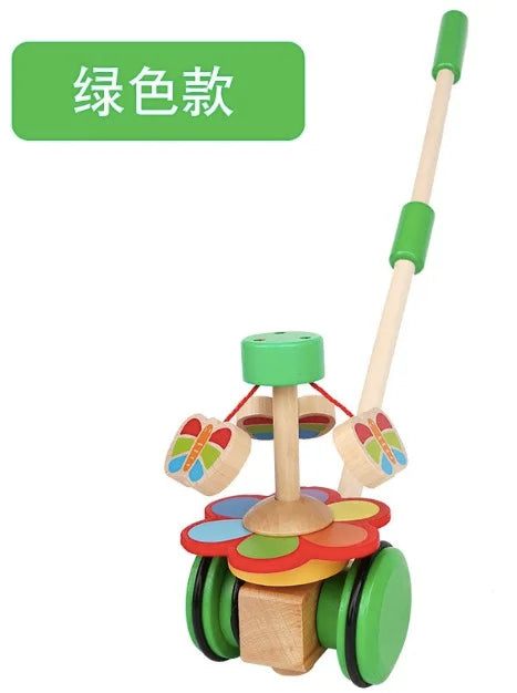 Wooden Baby Walker Push Toy for First Steps
