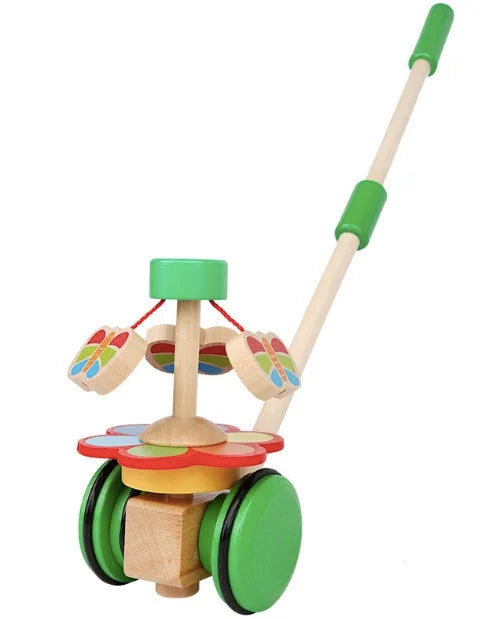 Wooden Baby Walker Push Toy for First Steps