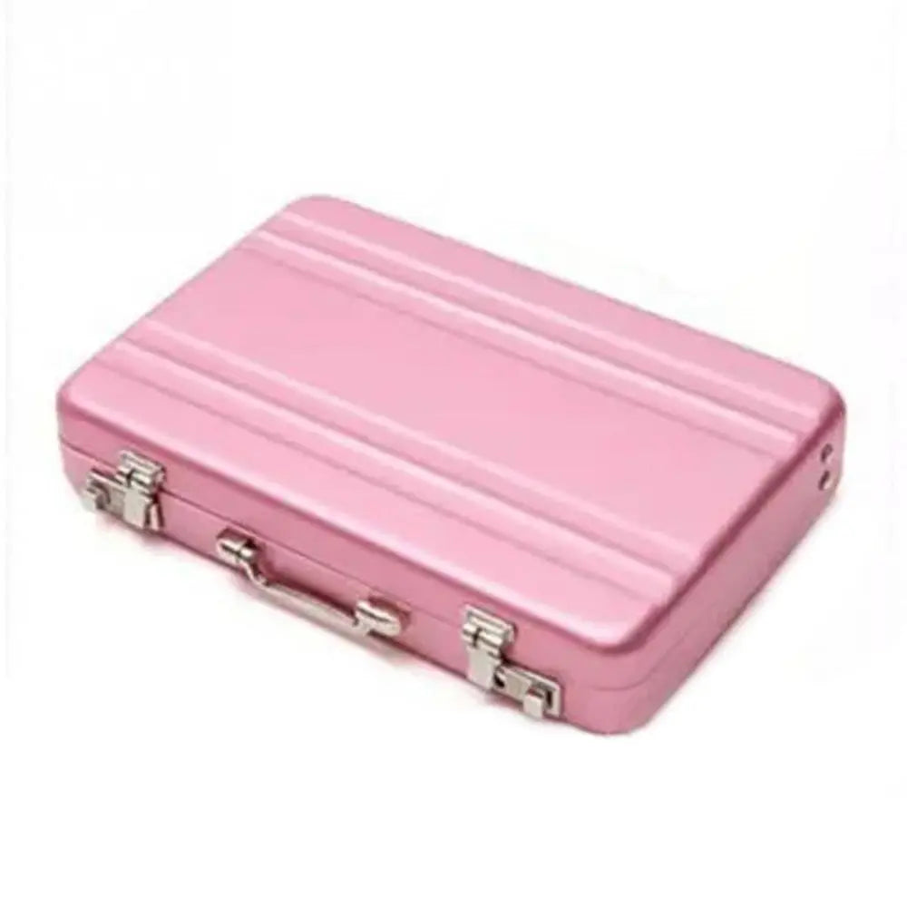 Mini Aluminum Card Case & Pocket Storage Box