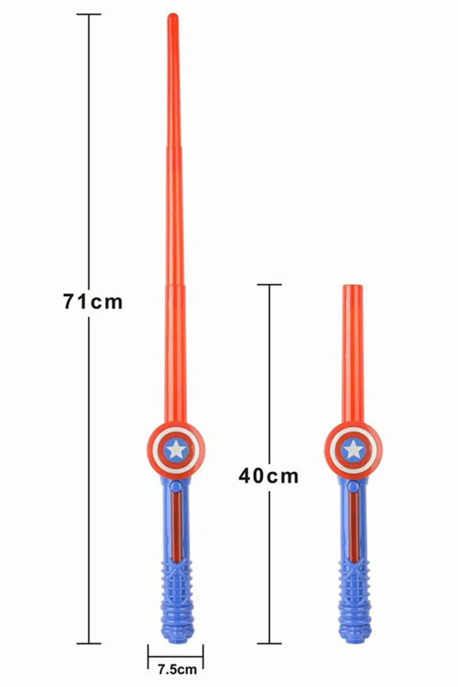 LED Cosmic Saber Toy with Sound Effects - Toki Toy Box
