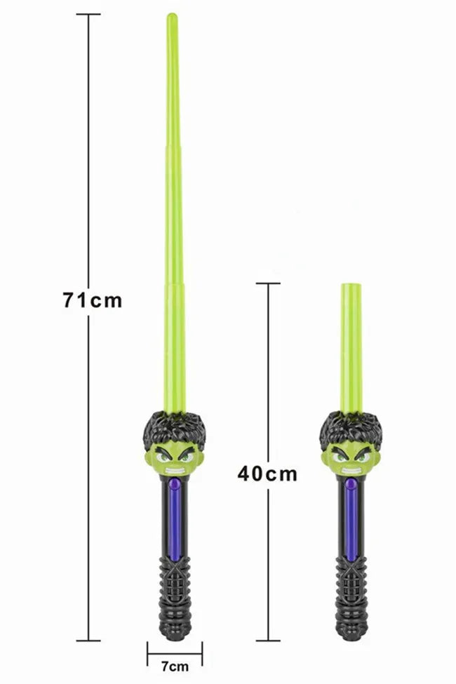 LED Cosmic Saber Toy with Sound Effects - Toki Toy Box
