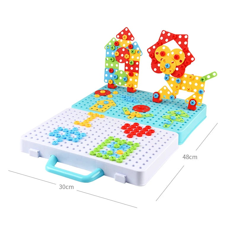 Kids Electric Drill Building Set – STEM Tool Kit
