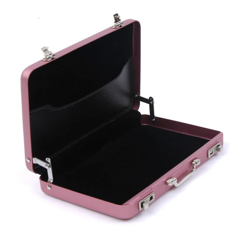 Mini Aluminum Card Case & Pocket Storage Box