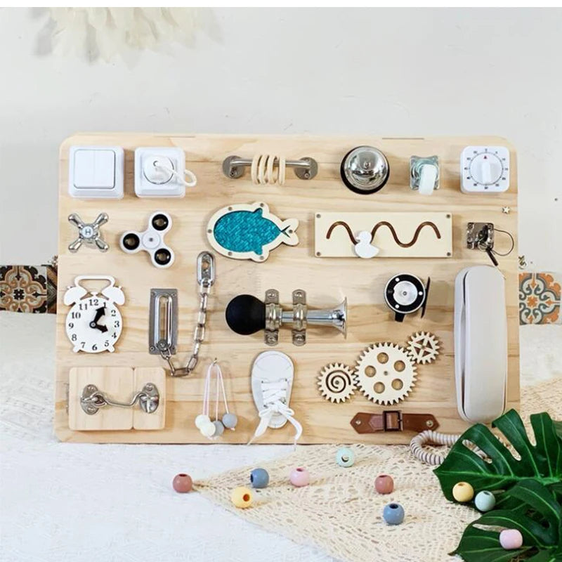 Busy Board Activity Kit – DIY Learning Toy for Kids