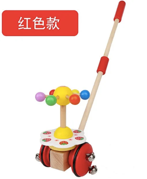 Wooden Baby Walker Push Toy for First Steps