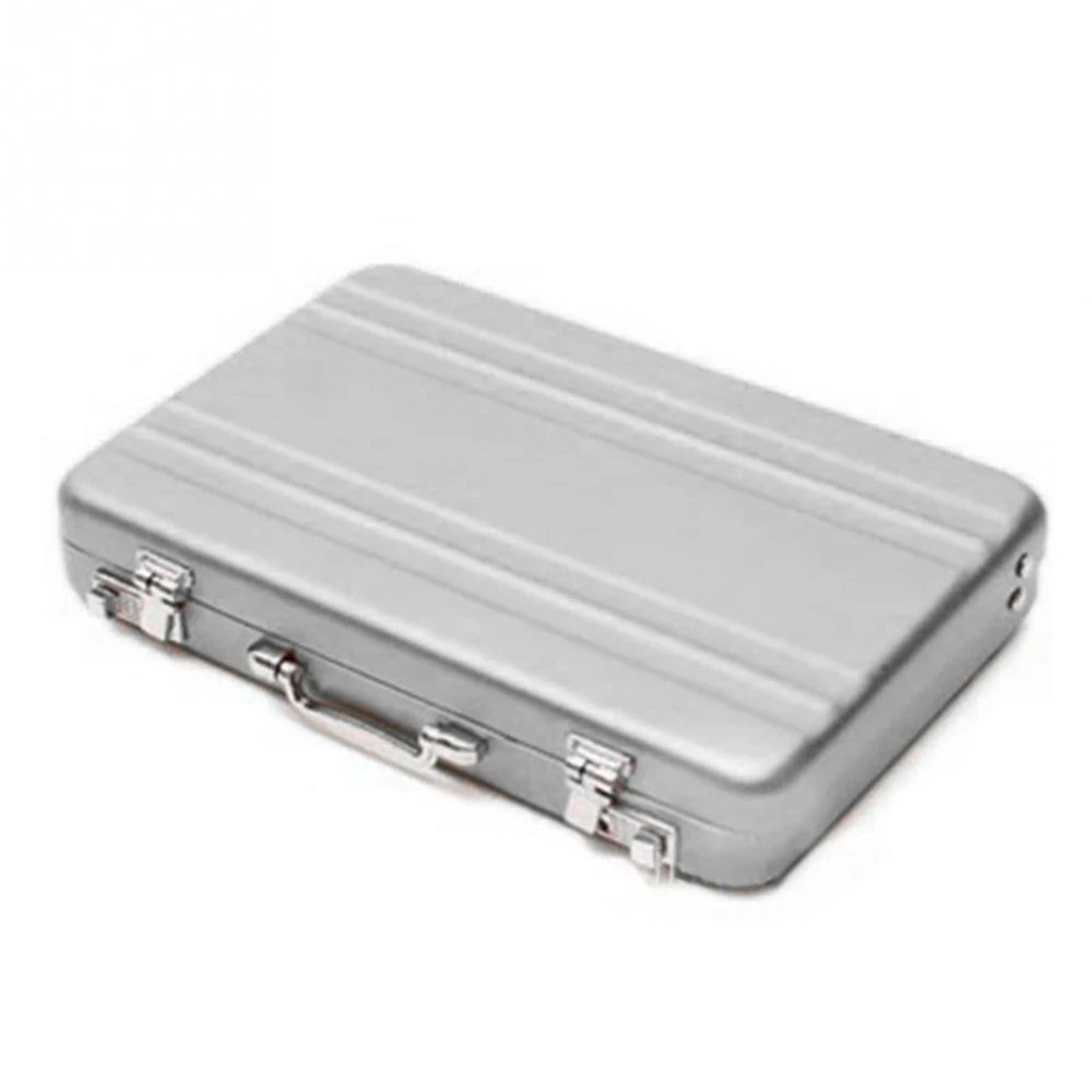 Mini Aluminum Card Case & Pocket Storage Box