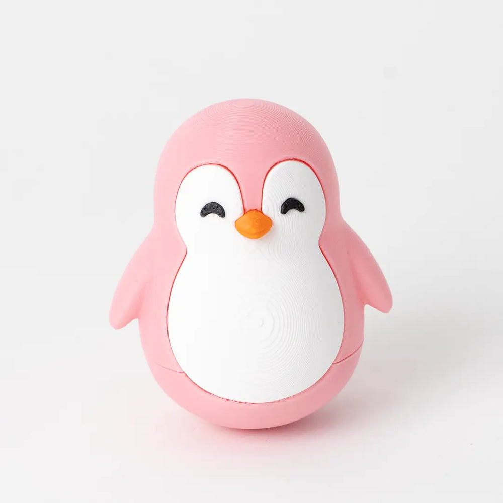 Roly Poly Penguin Wobbler Toy for Curious Babies