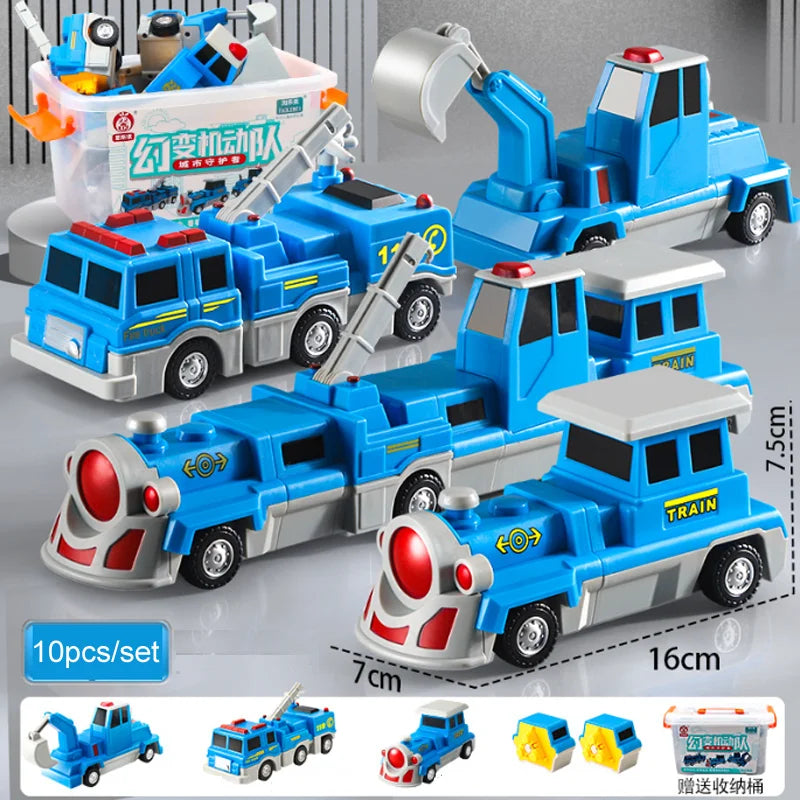Magnetic Vehicle Building Blocks – DIY Construction Set