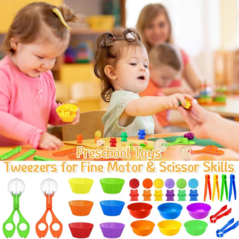 Color Sorting & Counting Bears Learning Set