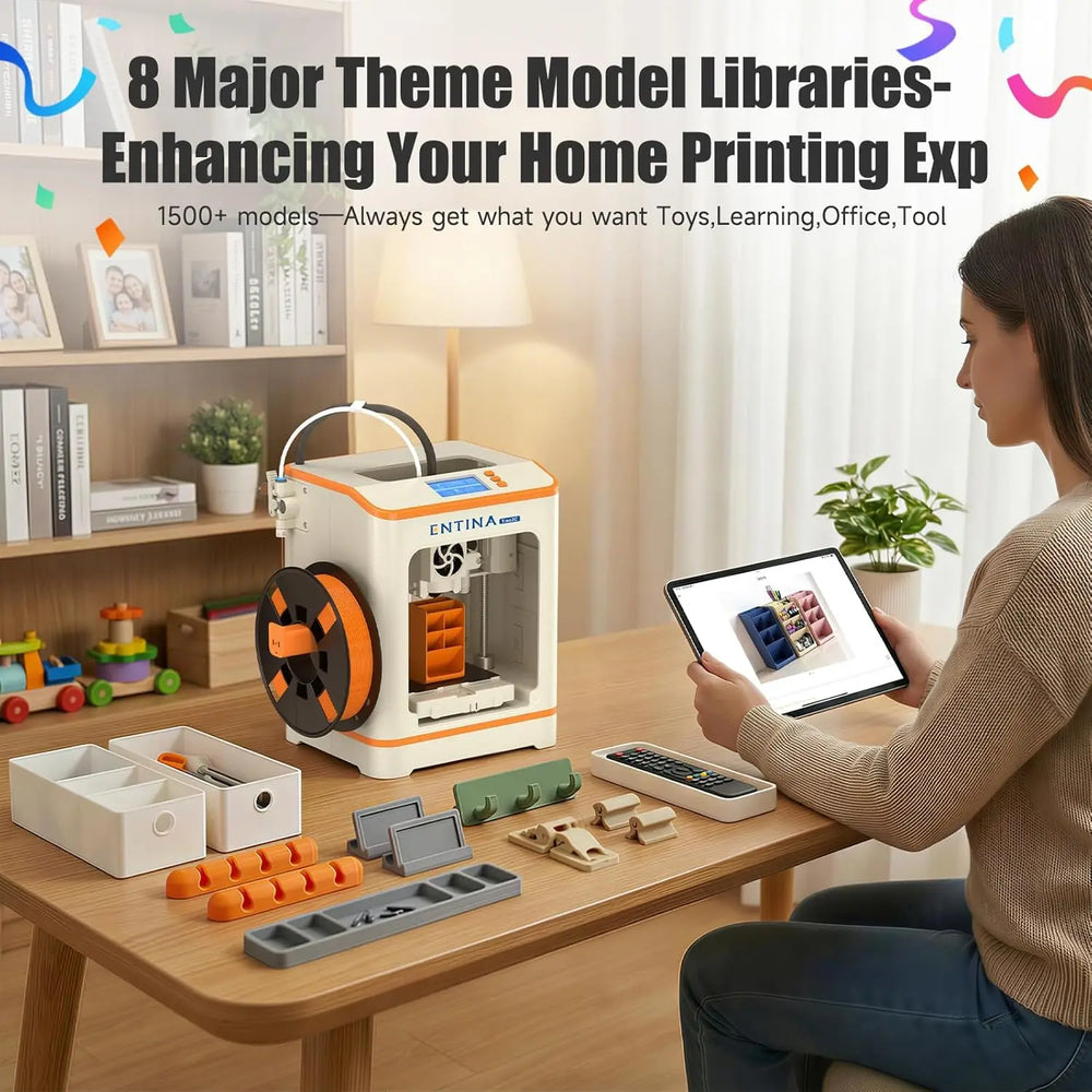 Mini Smart 3D Printer Bundle for Beginners