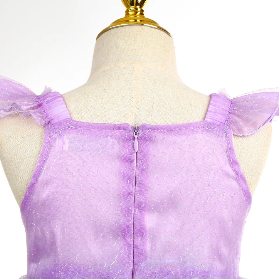 Sparkling Ocean Princess Dress for Kids