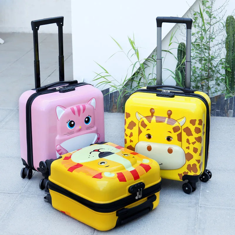 Adventure Animal Kids Carry-On Suitcase