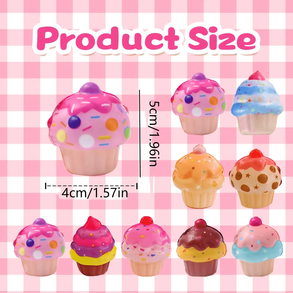 Mini Cake Squishy Fidget Toy Surprise | TokiToyBox