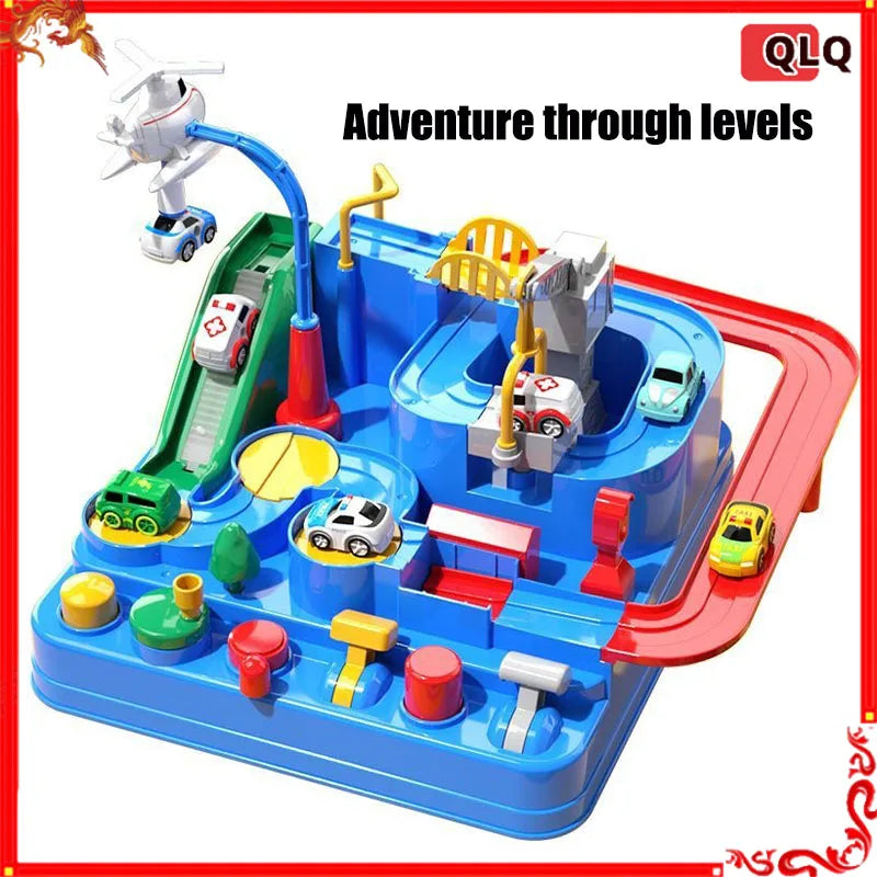Adventure Rail Car Challenge – Brain Boosting Fun