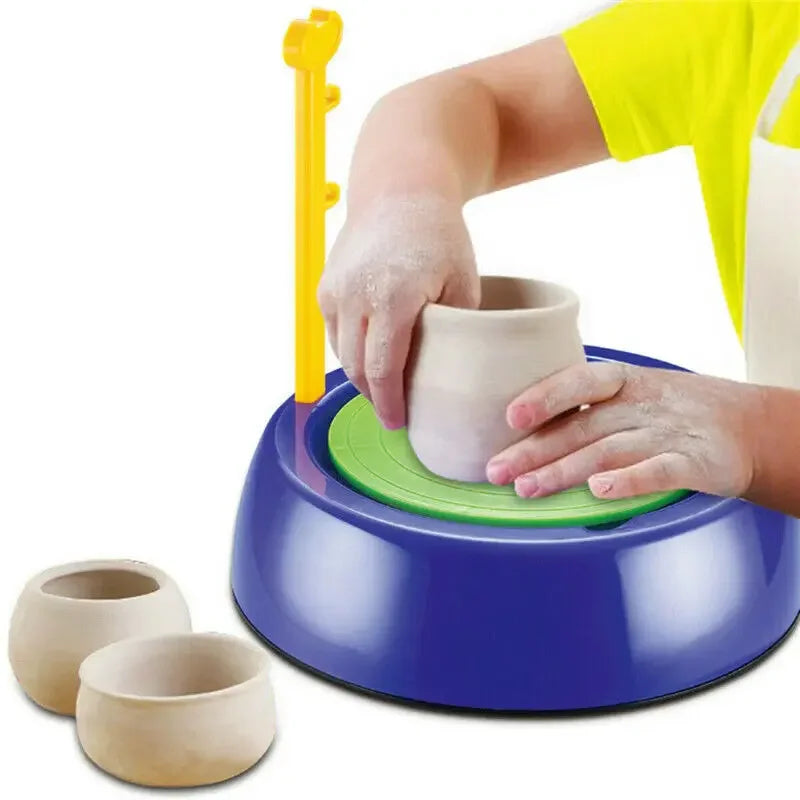 Kids Electric Pottery Wheel – DIY Clay Craft Studio