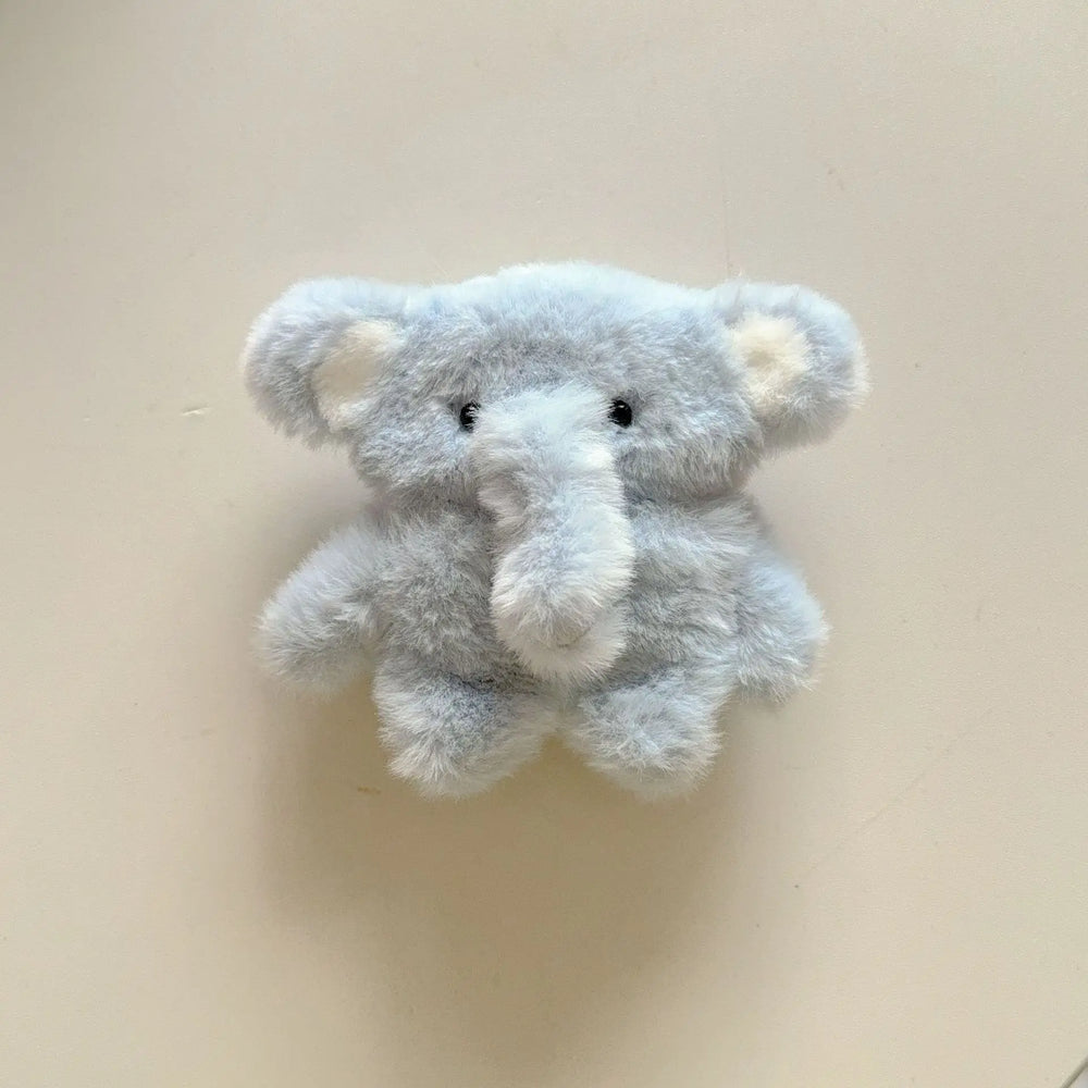 Cute Elephant Earbuds Case – Soft Plush Protective Cover – Lifestyle | Toki Toy Box