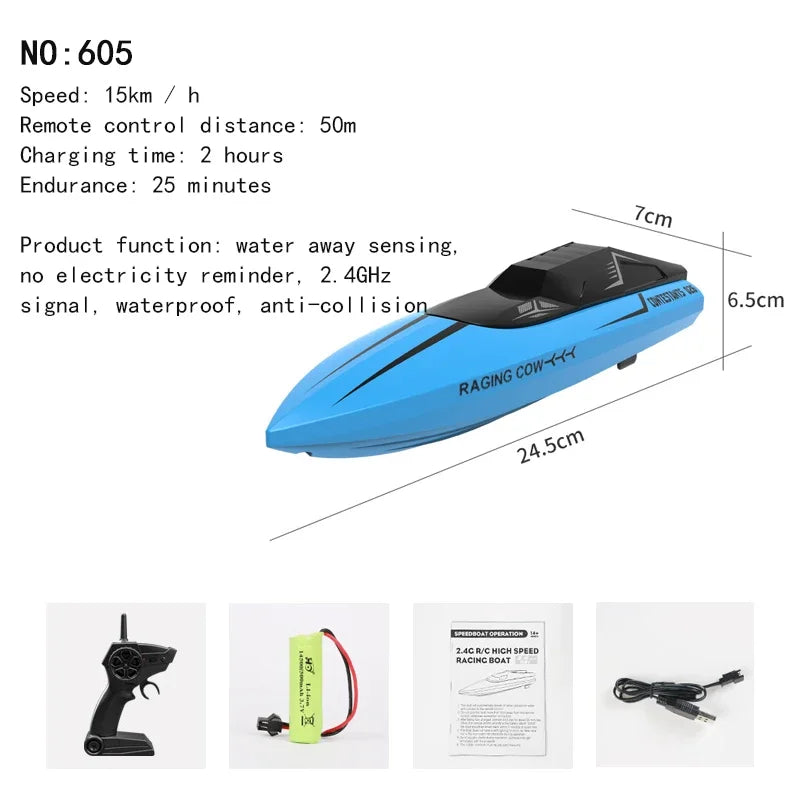 RC Speed Boat Toy – Fast Remote Control Water Racer – In Use | Toki Toy Box