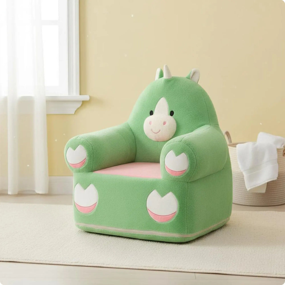 Cozy Creature Kids Sofa with Washable Cover