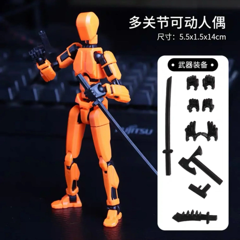 Titan Action Figure Set – Fully Posable Robot Toy