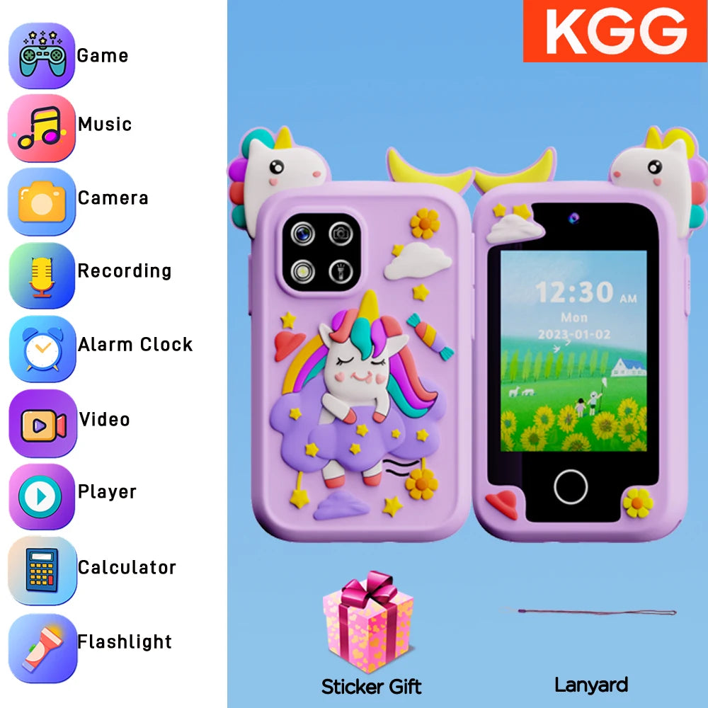 Smart Kids Toy Phone with Camera & Games - Toki Toy Box