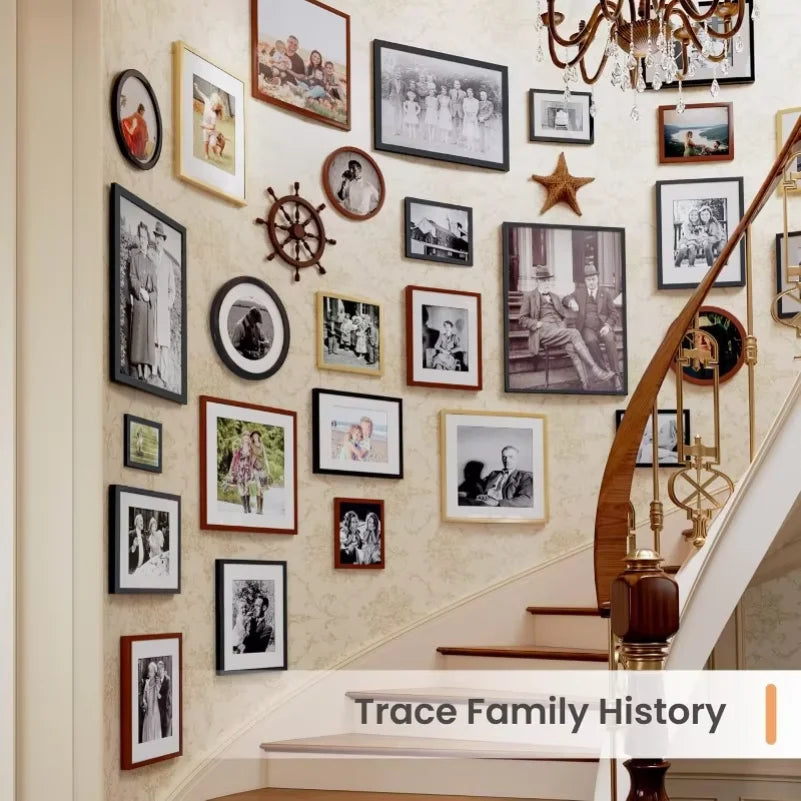A4 Black Wooden Photo Frame | Elegant Wall Display
