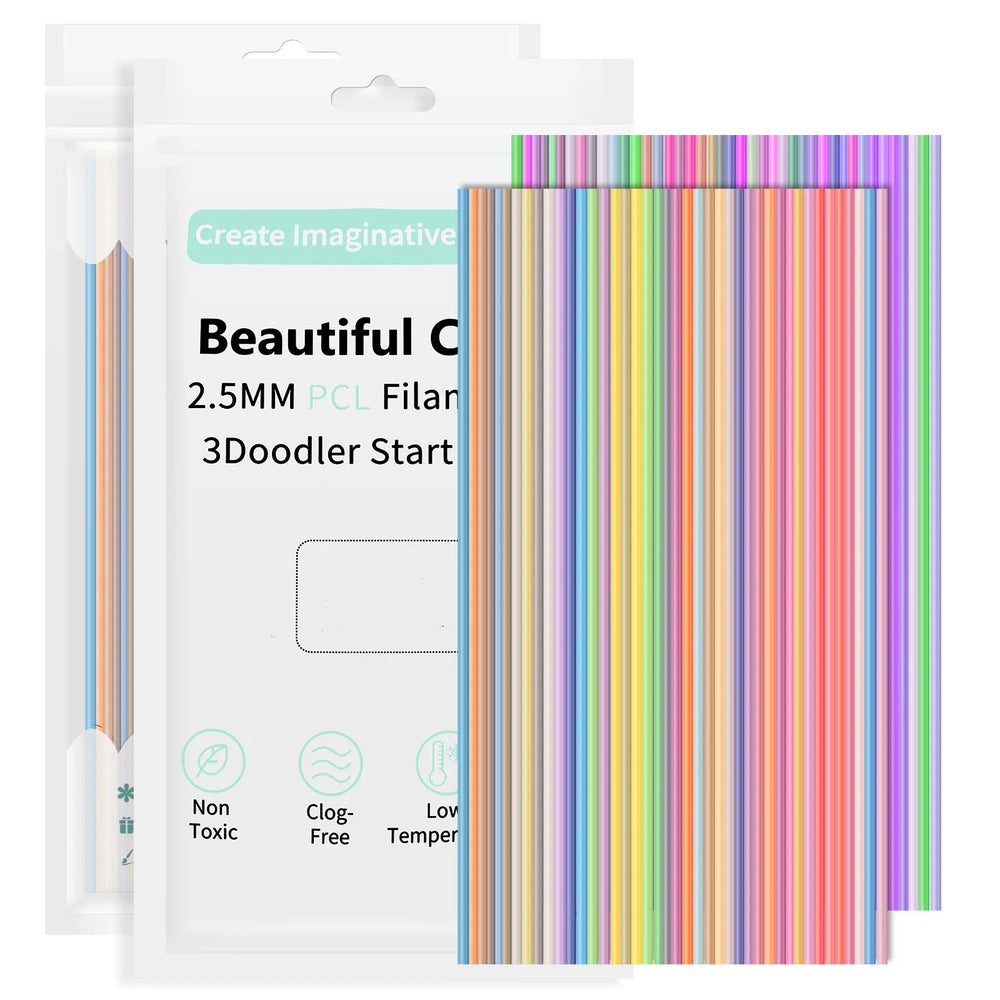 3D Pen Filament Refill Pack – 32 Vibrant Colors