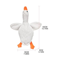 Cute Duck Crossbody Bag for Women – Plush White Goose Shoulder Bag