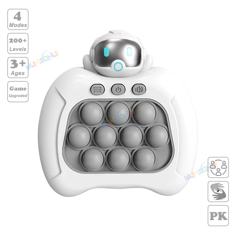 999-Level Pop Push Game Console for Kids & Adults - Toki Toy Box
