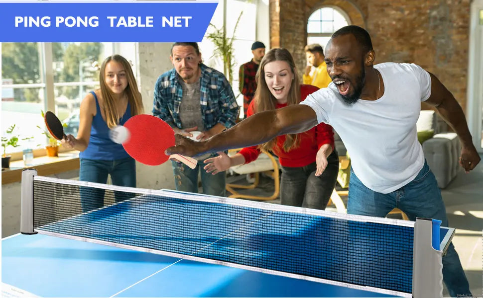 Portable Retractable Ping Pong Net for Any Table