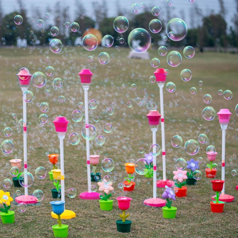 Automatic Bubble Machine with Lights & Music Fun - Toki Toy Box
