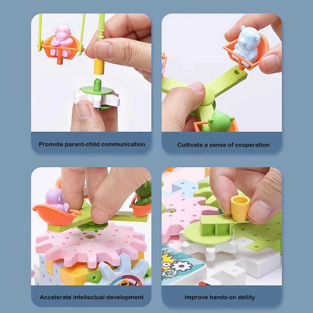 Electric Building Blocks Set 83PCS for Creative Kids - Toki Toy Box