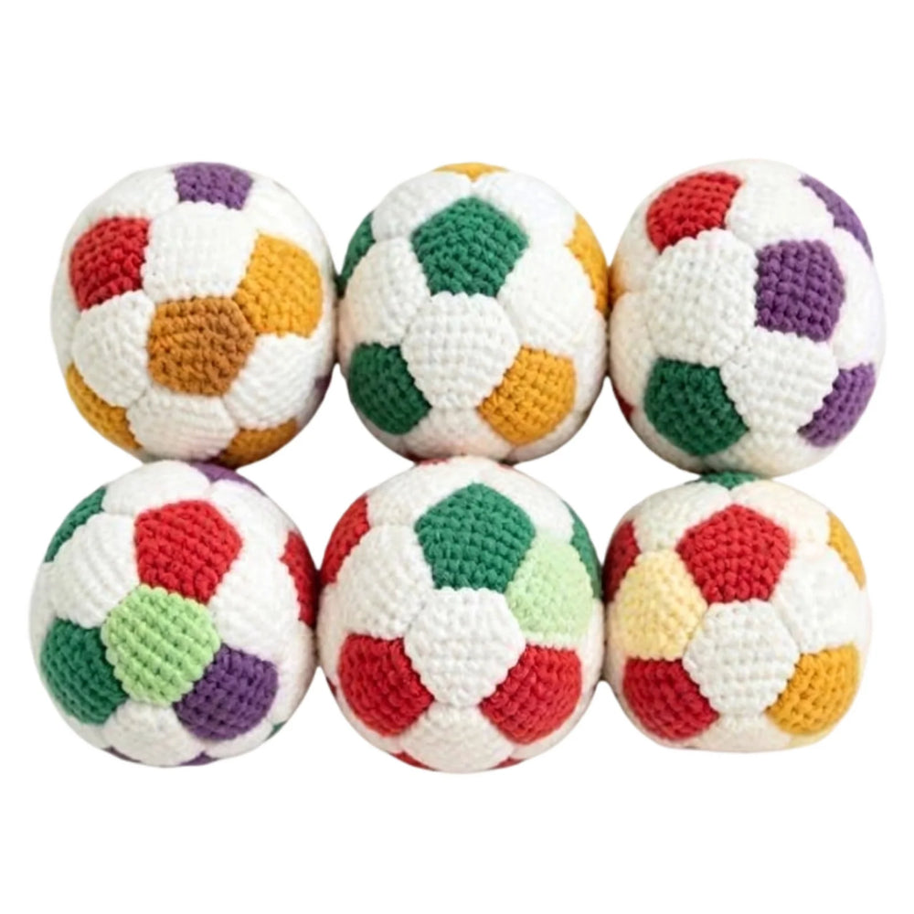 Crochet Juggling Balls Set – Soft Bean Bags for Kids - Toki Toy Box