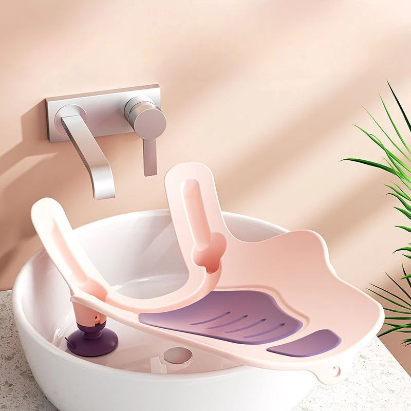 Tushytide Folding Wash Basin – Compact Travel Hygiene – Side View | Toki Toy Box