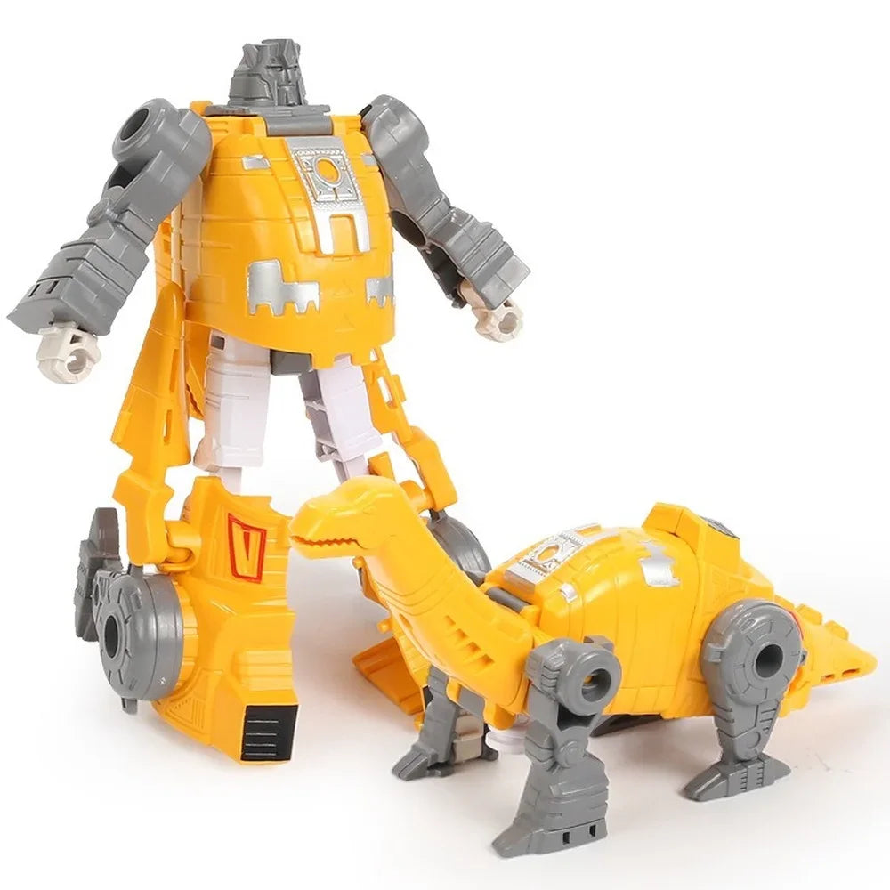 Dino transforming robot toy size reference