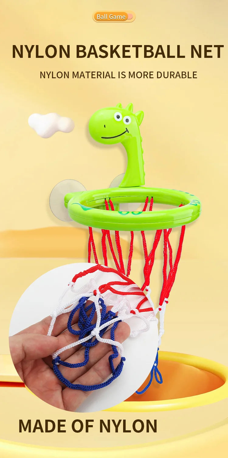 Mini Basketball Bath Toy Set – Splash Hoop Fun for Toddlers
