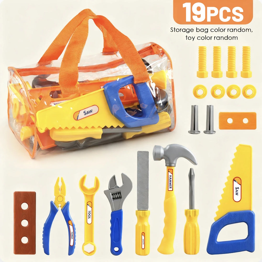 Kids Construction Tool Set – Montessori Play Kit